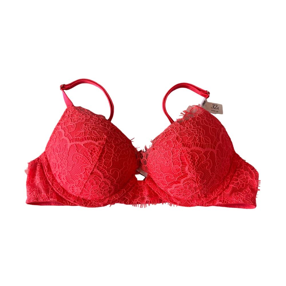 NWT Victoria's Secret DREAM ANGELS Lace Push-Up Bra size 32A
